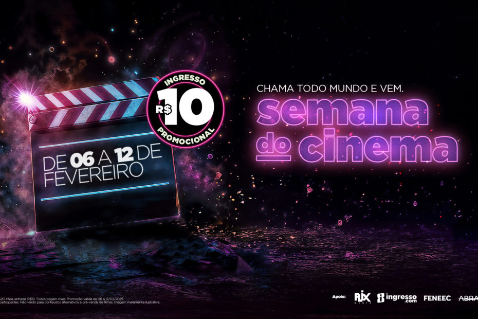 Banner da Semana do Cinema 2025