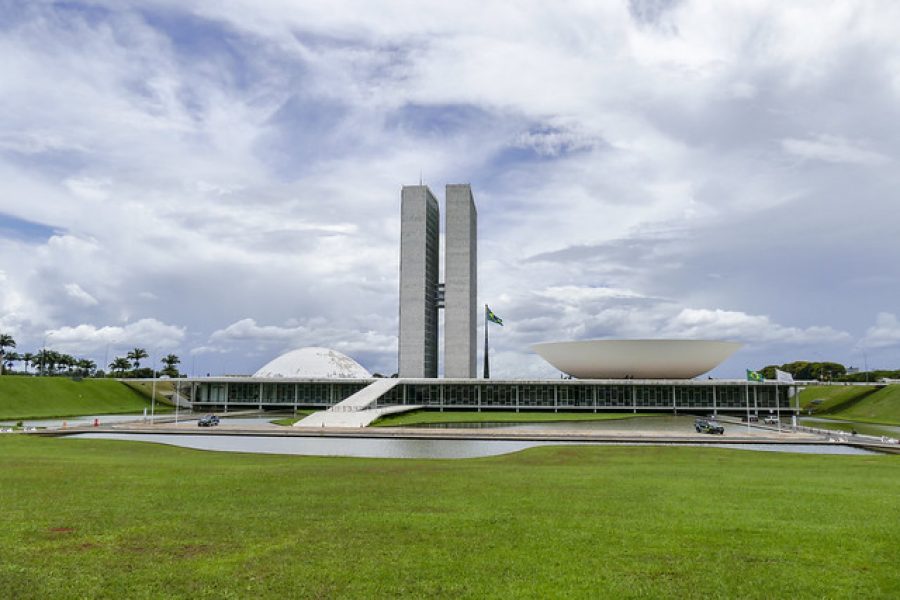 Fachada do Congresso Nacional, a sede das duas Casas do Poder Legislativo brasileiro. Foto: Roque de Sá/Agência Senado